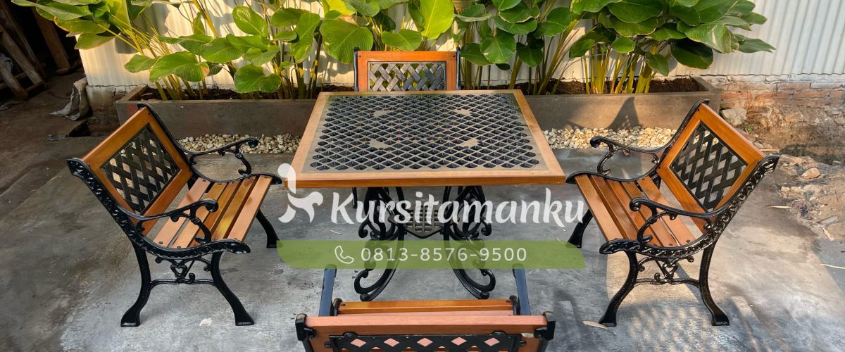 Kursi Outdoor Set Meja Makan
