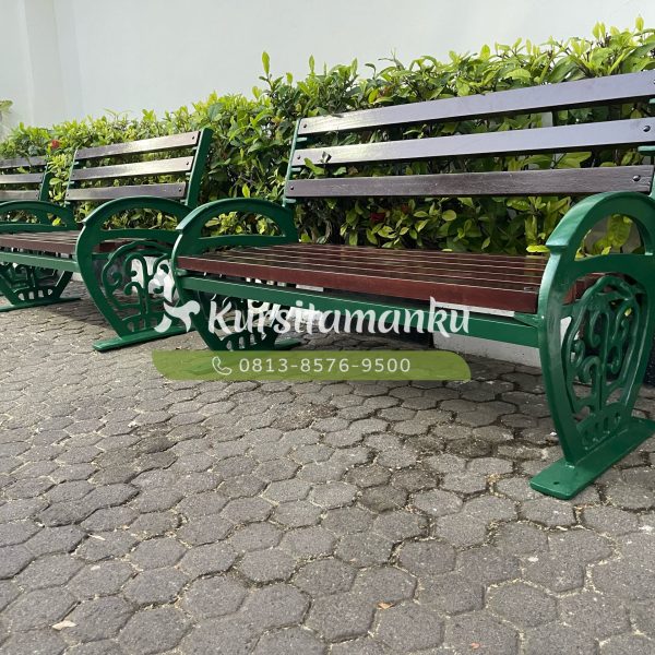 kursi taman besi metro park hotel semarang kursi taman besi
