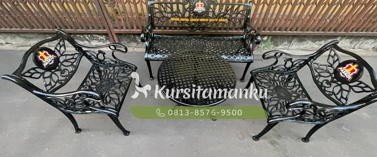 kursi Taman Polres Kota Pasuruan